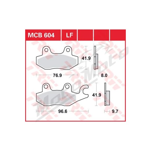 TRW All Round Sintered Metal Brake Pads Cagiva / Daelim / MZ / Suzuki / Triumph / Voxan / Yamaha 125-1200cc 90-20