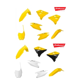 POLISPORT Plastic Kit Suzuki RM 125-250 01-08