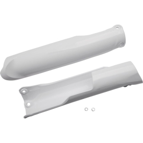 UFO Fork Guards Yamaha YZ F 250-450cc 23-> White