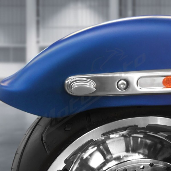 HEINZ BIKES Winglets 3in1 galiniai posūkiai matinis chromas Harley Davidson FLD / FLHR / FLHT / FLHX / FLTRI / XL / XR 500/1977 93-24