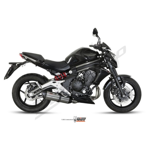 MIVV Suono Full Exhaust System Kawasaki ER-6N 12-16