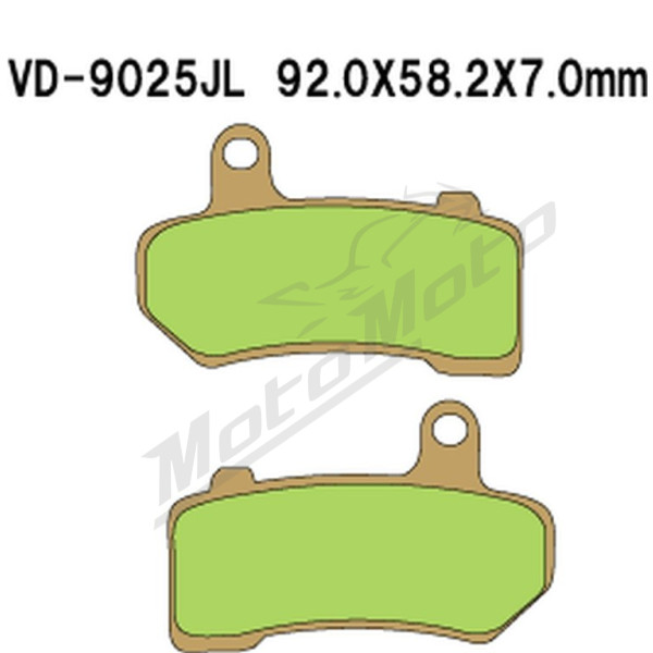 VESRAH Brake Pads KH409 