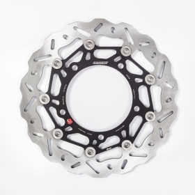 STAVIKLIAI SK2 Wave plaukiojantis stabdžių diskas dešinė SUZUKI GSF / SFV / SV 650cc 2005-2025