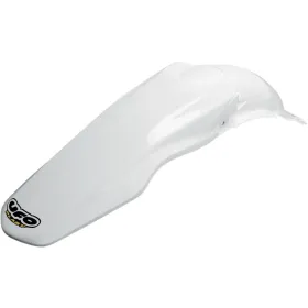 UFO MX White Rear Fender Suzuki RM 125-250cc 01-12