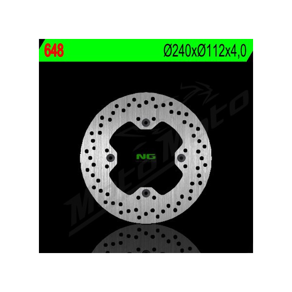 NG BRAKES Rear Fixed Brake Disc 240mm Beta / Husqvarna 125-510cc 00-13