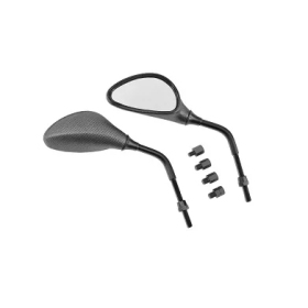 Universal Mirror Set TNT Mac 3 Carbon Look Matt