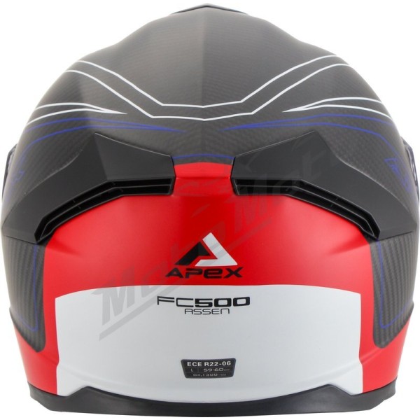 Helmet APEX FC500 Carbon Assen