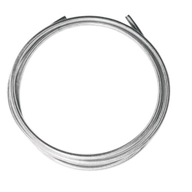 MAGNUM SHIELDING BYO Hydraulic Brake Line Silver Harley Davidson FLHR / FLTRX / XL / FLHX / FLHRSE 883/1800 91-19 760cm 
