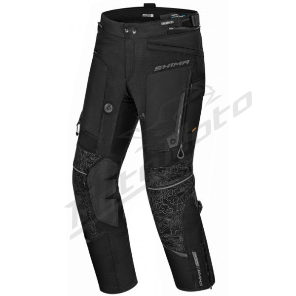 SHIMA TRACKER Men Textile Pants Black