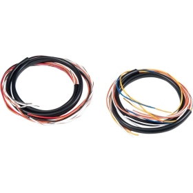 ALLOY ART Extended Handlebar Wiring Harness Harley Davidson FL / FX / XL / XR 1200 1200-1800cc 96-09