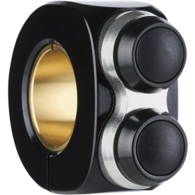MOTOGADGET Mo.Switch Basic Handlebar Switch CHROME 2-Button