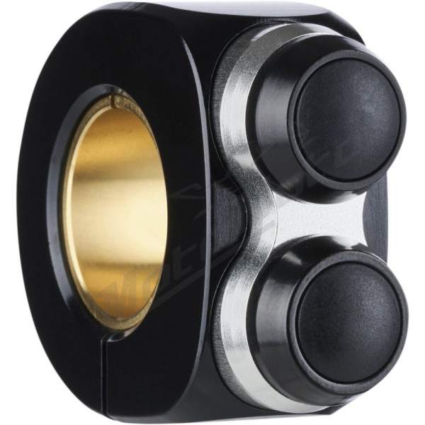 MOTOGADGET Mo.Switch Basic Handlebar Switch CHROME 2-Button