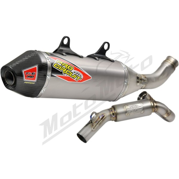 PRO CIRCUIT Ti-6 Pro Exhaust System Titanium/Carbon Fiber Gas Gas / Husqvarna / KTM 450 18-22