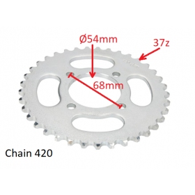 Rear sprocket ATV 50 / 70 / 90 / 110 37Teeth