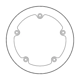 MOTO-MASTER Halo Rear Fixed Brake Disc BMW R 850/1150 93-06