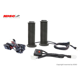 Koso heated cuffs with controller (22mm/25mm 7/8-1`) length - 130mm