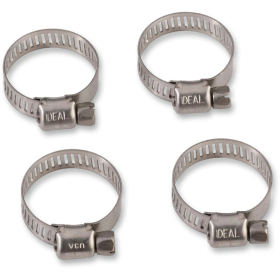 MOOSE OFFROAD HARD-PARTS Gear Drive Hose Clamps 13-38mm. 4pc.