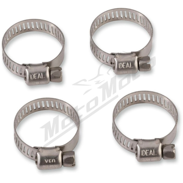 MOOSE OFFROAD HARD-PARTS Gear Drive Hose Clamps 13-38mm. 4pc.