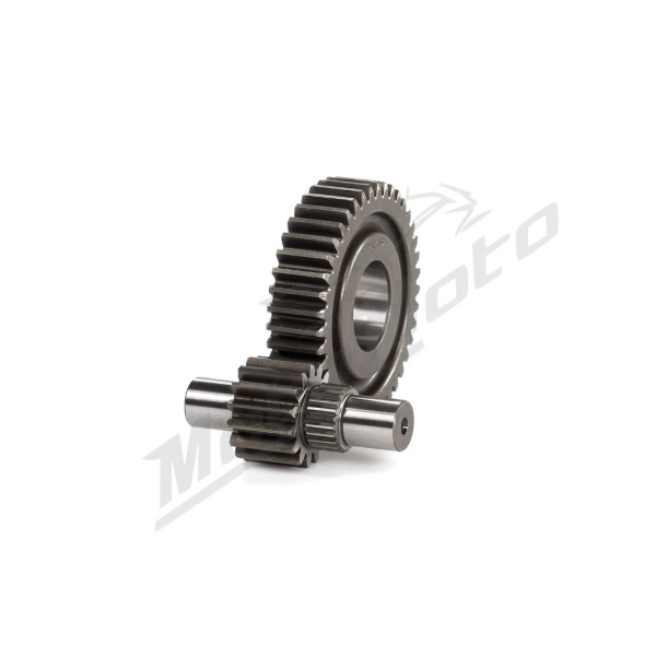 Antrinė pavara MALOSSI HTQ Z15/41 Ø17 Aprilia / Gilera / Italjet / Piaggio 125-150cc 97-03 2T