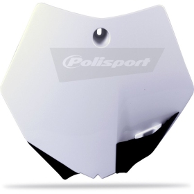 Polisport priekinis numerio plastikas KTM SX 65cc 2009-2015 Balta