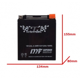 Battery YB12AL-A SMF 12V / 12Ah