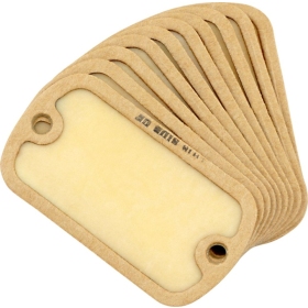 DRAG SPECIALTIES Replacement Master Cylinder Cover Gaskets 10pcs. Harley Davidson FL / FLH / FLHC / FLHS 1200-1340cc 73-81