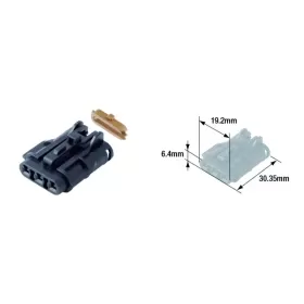 TOURMAX Electrical Male Coupler Waterproof Type 070 (FRY) 5pcs