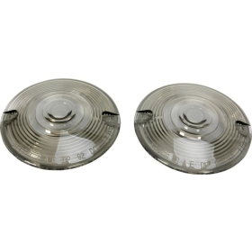 KURYAKYN Turn Signal Lenses Clear Harley Davidson FLHR / FLHS / FLTR / FLHX / FLTRX 1340/1800 86-22