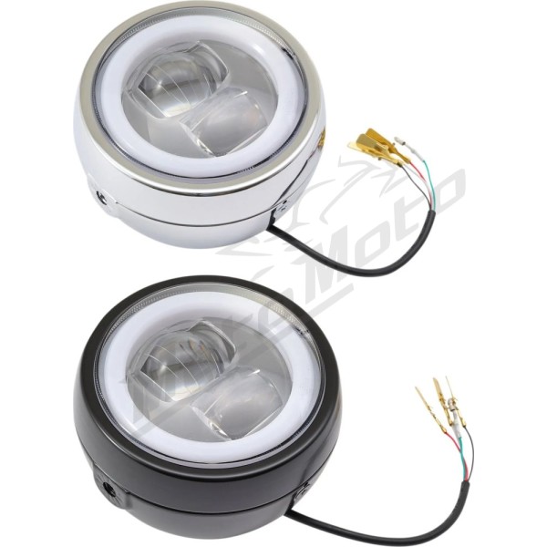 DAYTONA CAPSULE120 Universal Headlight 120mm (side mount)