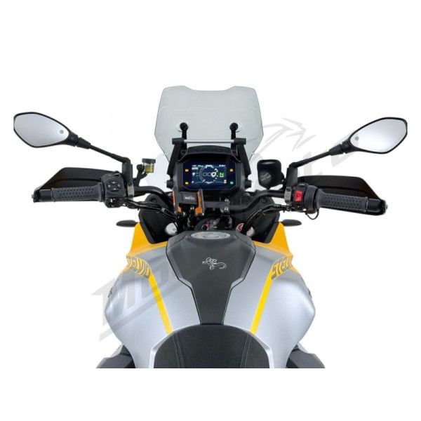 WRS Windscreen Sport W/ Radar Smoke Moto Guzzi Stelvio 1000 ABS 24-25