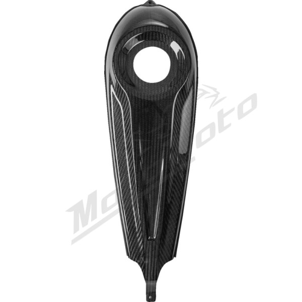 SADDLEMEN Carbon Fiber Gloss Fuel Tank Cover Harley Davidson FLHR / FLHRC / FLHT / FLHX / FLTRXS 1584-1923 08-24 
