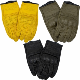 Rokker Tucson Perforated Motorcycle Gloves