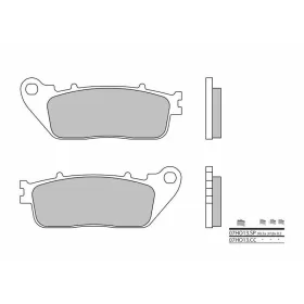 "BREMBO Street" sukepinto metalo stabdžių trinkelės HONDA CB/ VFR 80-1200cc 08-24