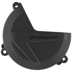 Polisport clutch cover Sherco SE, SEF 250/450cc 14-23 Black