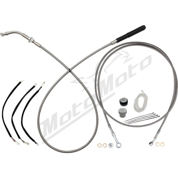 FAT BAGGERS INC. EZ Install Kit for 28cm high handlebars Harley Davidson FLHX / FLHXLSE / FLHXU / FLTRXL 1923-1977cc 23->