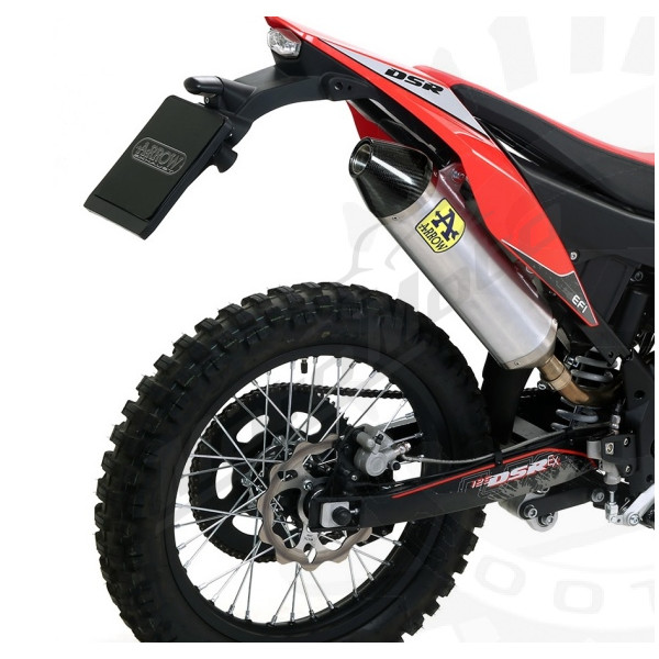 Muffler ARROW Off-Road Thunder Alu./C Aprilia / Malaguti 125cc 18-21