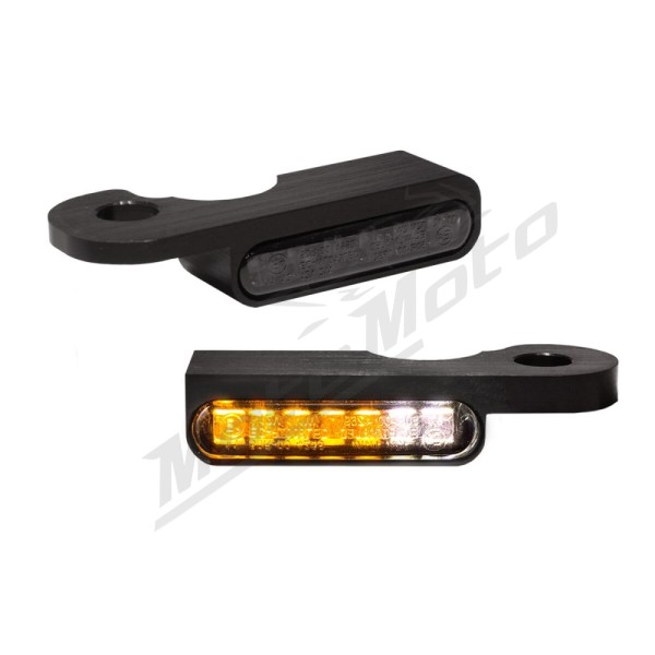 HEINZ BIKES Posūkiai/gabaritinės šviesos ant vairo Harley Davidson FLS / FLST / FLSTC / FXCW / FXSTC / FXSTSB / FXSTD 1340/1800 90-14