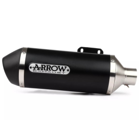 Muffler ARROW Urban Dark Vespa Primavera / Sprint 125-150cc 13-17