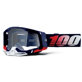 OFF ROAD 100% Racecraft 2 Republic Goggles (Clear Lens)