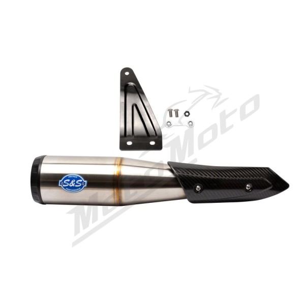 S&S CYCLE Grand National Slip-On Mufflers Harley Davidson Indian FTR 1200cc 19-22
