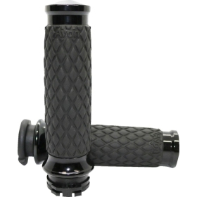 AVON GRIPS Diamond Contour Grips Harley Davidson 1584–1923 cc 2007–2019