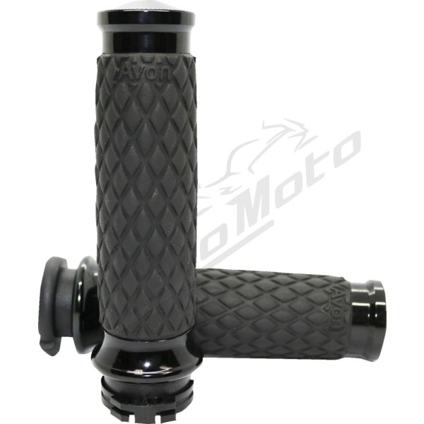 AVON GRIPS Diamond Contour Grips Harley Davidson 1584–1923 cc 2007–2019