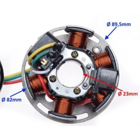 Generatorius APRILIA AF1/ RX/ TUAREG 50cc 2T 89-05