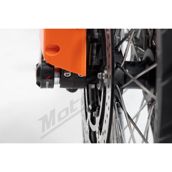 SW-MOTECH Front Axle Slider Set KTM Adventure 790 19-20