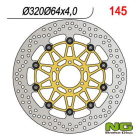 NG BRAKES Front Floating Brake Disc 320mm Benelli / Ducati / Yamaha 250-1130cc 87-17