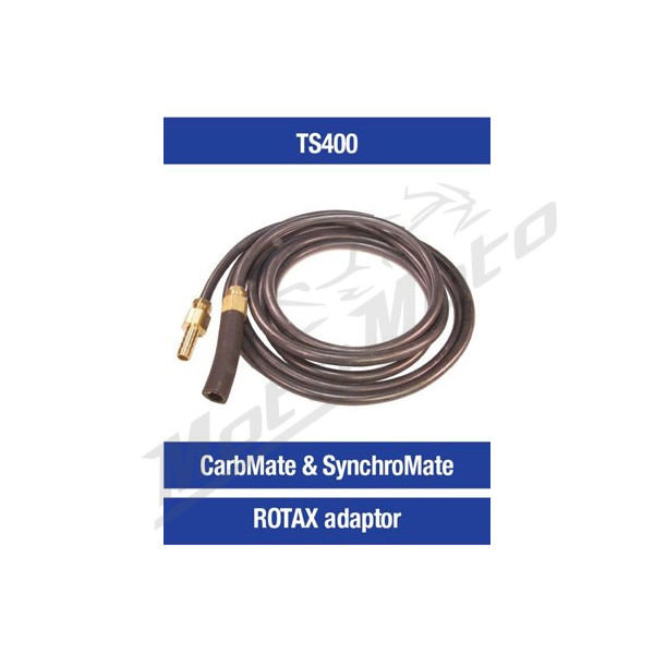OPTIMATE TECMATE Adapteris TS110 karbiuratoriaus sinchronizatoriui Rotax varikliams (laidas 2x1.8m)