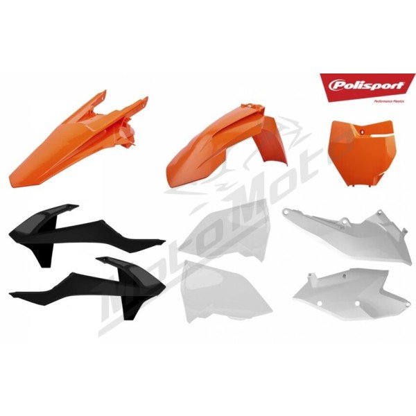 POLISPORT Complete MX Body Kit OEM18 KTM EXC / EXC-F / XC-W 125-500cc 17-19