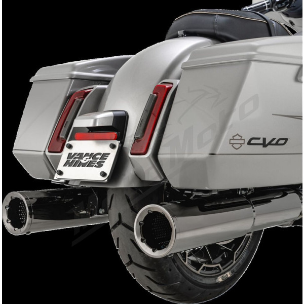 VANCE & HINES Hi-Output Slip-On Mufflers Chrome Harley Davidson FLTRXSE / FLTRK / FLHXS / FLHRXS / FLHR 1750-1977cc 17-25