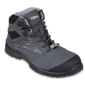 BETA 7218G Safety Shoes in Water-Repellent Nubuck Leather - Grey