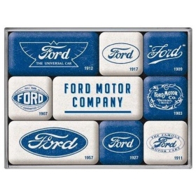  Set of magnets FORD EVOLUTION 2,2x2,2 / 4,5x2,2 9pcs.